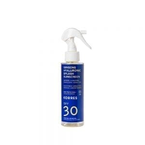 KORRES GINSENG & HYALURONIC Splash Sunscreen SPF 30