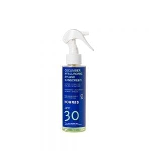 ΚORRES CUCUMBER & HYALURONIC Sunscreen Splash SPF 30+