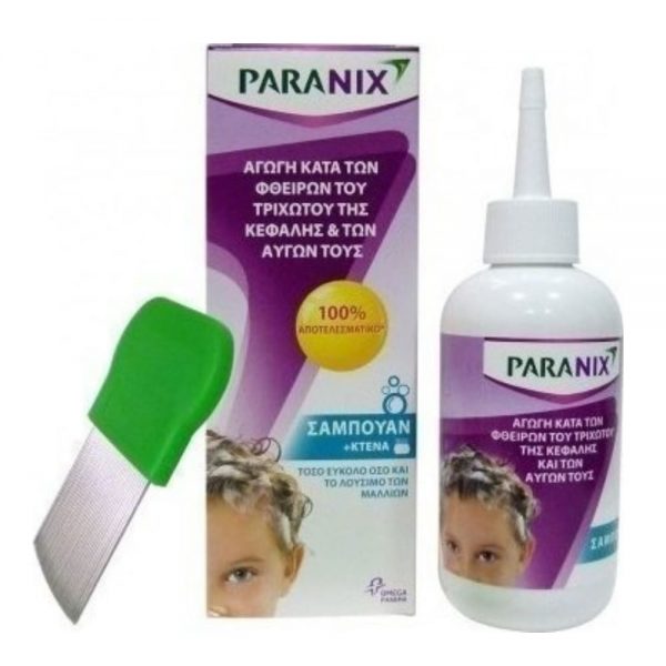 Paranix Σαμπουάν Αγωγή Κατά των Φθειρών