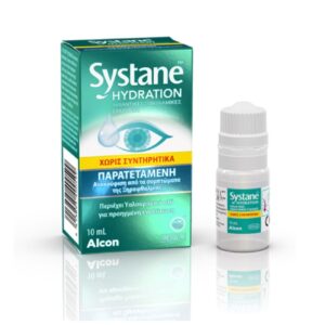 Systane Hydration Οφθαλμικές σταγόνες χωρίς συντηρητικά 10ml