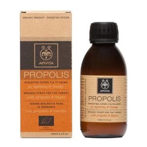 Apivita Propolis Βιολογικό σιρόπι για το λαιμό 150 ml