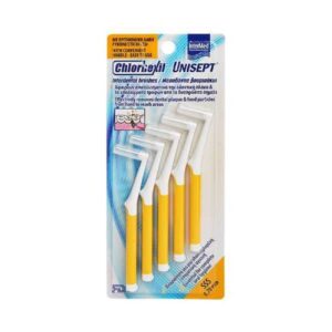 INTERMED Chlorhexil Interdental Brushes Κίτρινα SSS 0,7mm
