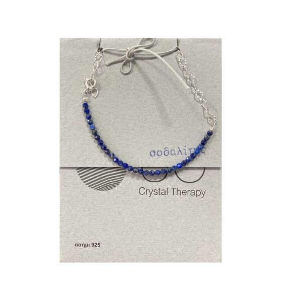 Jo Crystal Therapy Βραχιόλι Κρυσταλλοθεραπείας με αλυσίδα