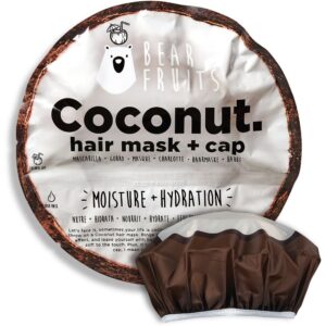 Bear Fruits Coconut Hair Mask & cap