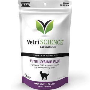 VetriSCIENCE Vetri Lysine Plus for Cats 120 chews