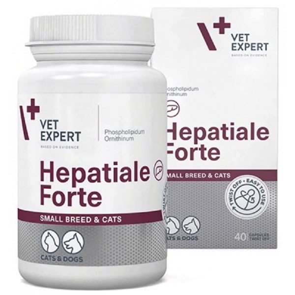 VET EXPERT Hepatiale Forte Small Breed & Cats