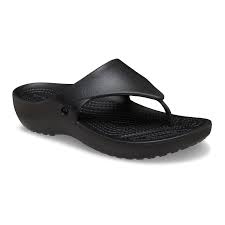 CROCS 212034 Kadee Wedge Flip 001-Black