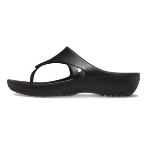 CROCS 212034 Kadee Wedge Flip 001-Black