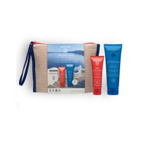 Apivita Bee Sun Safe Hydra Fresh Face gel-Cream SPF50 +Δώρο After Sun
