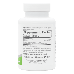 NATURE'S PLUS Berberine 1500mg 60 tabs