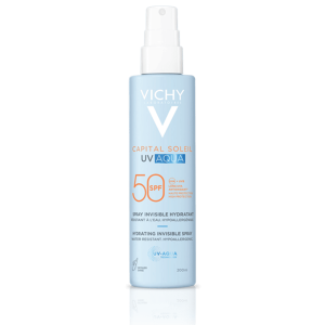 VICHY Capital Soleil UV AQUA Αόρατο Ενυδατικό Spray SPF50 200ml