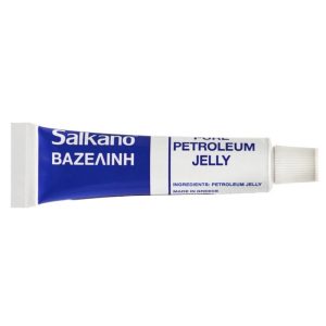 Salkano Vaseline Petroleum Jelly Βαζελίνη Σωληνάριο15gr